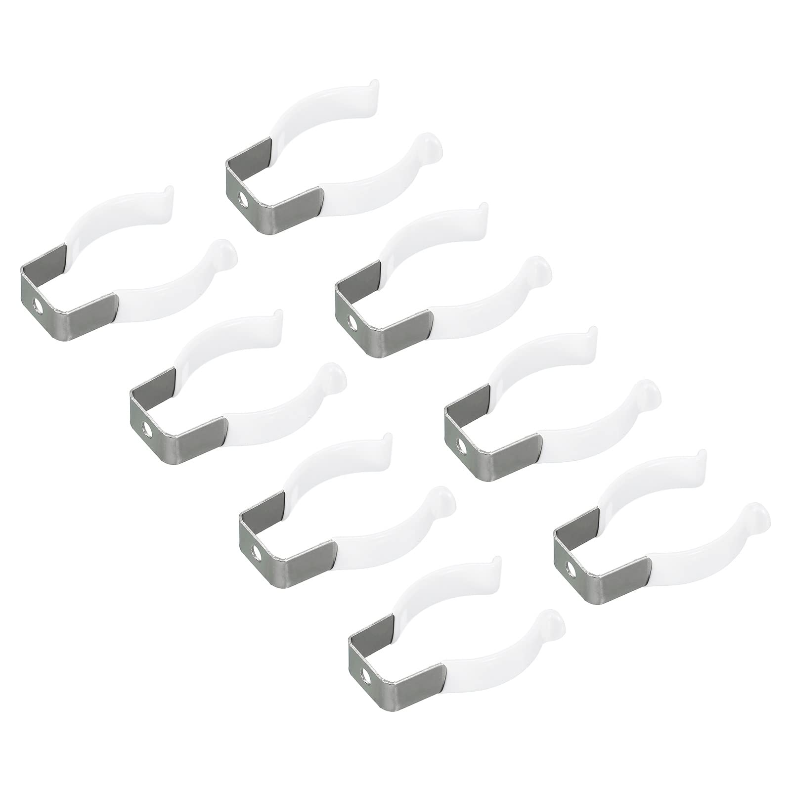 TOP-VIGOR 10 clip T8 U clip di supporto per lampadina a LED staffa di