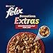 Felix Sensations Extras Katzenfutter nass in Gelee, Geschmacksvielfalt vom Land, 6er Pack, (6 x 12 Beutel à 85g)