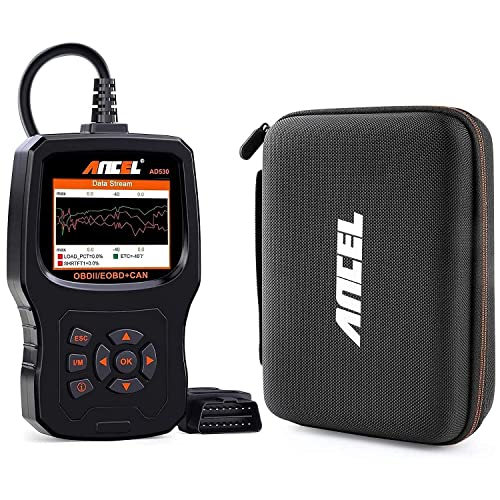 Ancel Ad530 Vehicle Obd2 Scanner Car Code Reader Diagnostic Scan Tool With Ancel Protective Case Storage Bag #TOP12