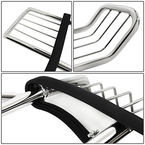Image of DNA Motoring GRILL-G-012-SS Stainless Steel Alloy Front Bumper Brush Grille Guard Compatible with 98-04 Blazer, 98-04 Sonoma