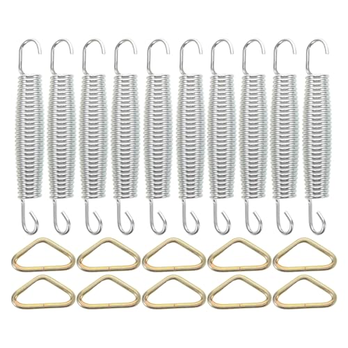 Ressorts de tension pour trampoline usé pour remplacer les fixations distendues de 14cm