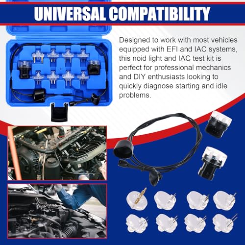 NYXOVA 11pcs Noid Light Test Kit