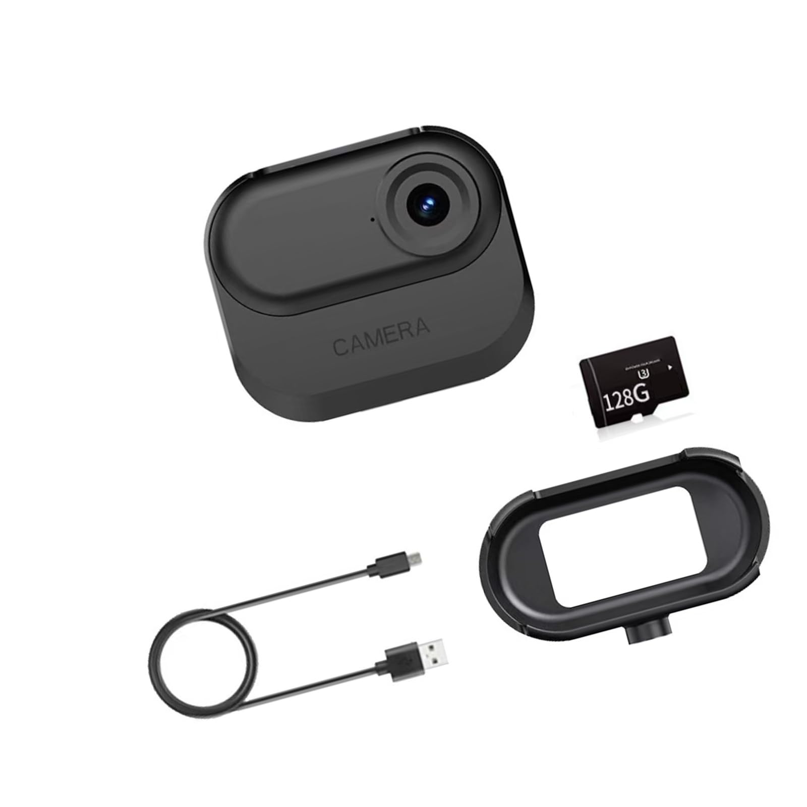 Action camera antiurto con da 150° e batteria da 2, 5 ore per supporti per/sci e bici magnetica