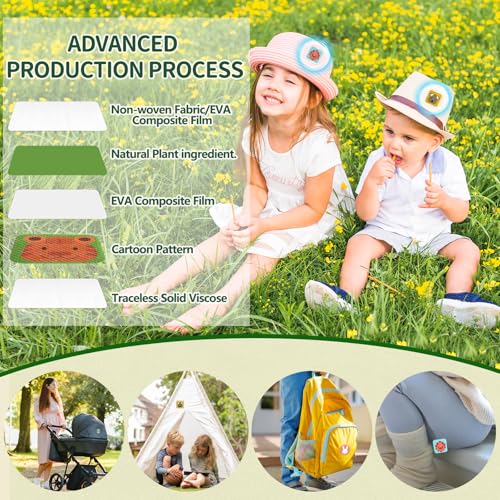 96 Stück Mückenpflaster Mückenschutz Pflaster Anti Mücken - Moskito Pflaster Kinder Gegen Mücken, Mückenschutz Aufkleber Mückenstich für Camping Zubehör Reise Gadgets Urlaub Must Haves Summer Outdoor