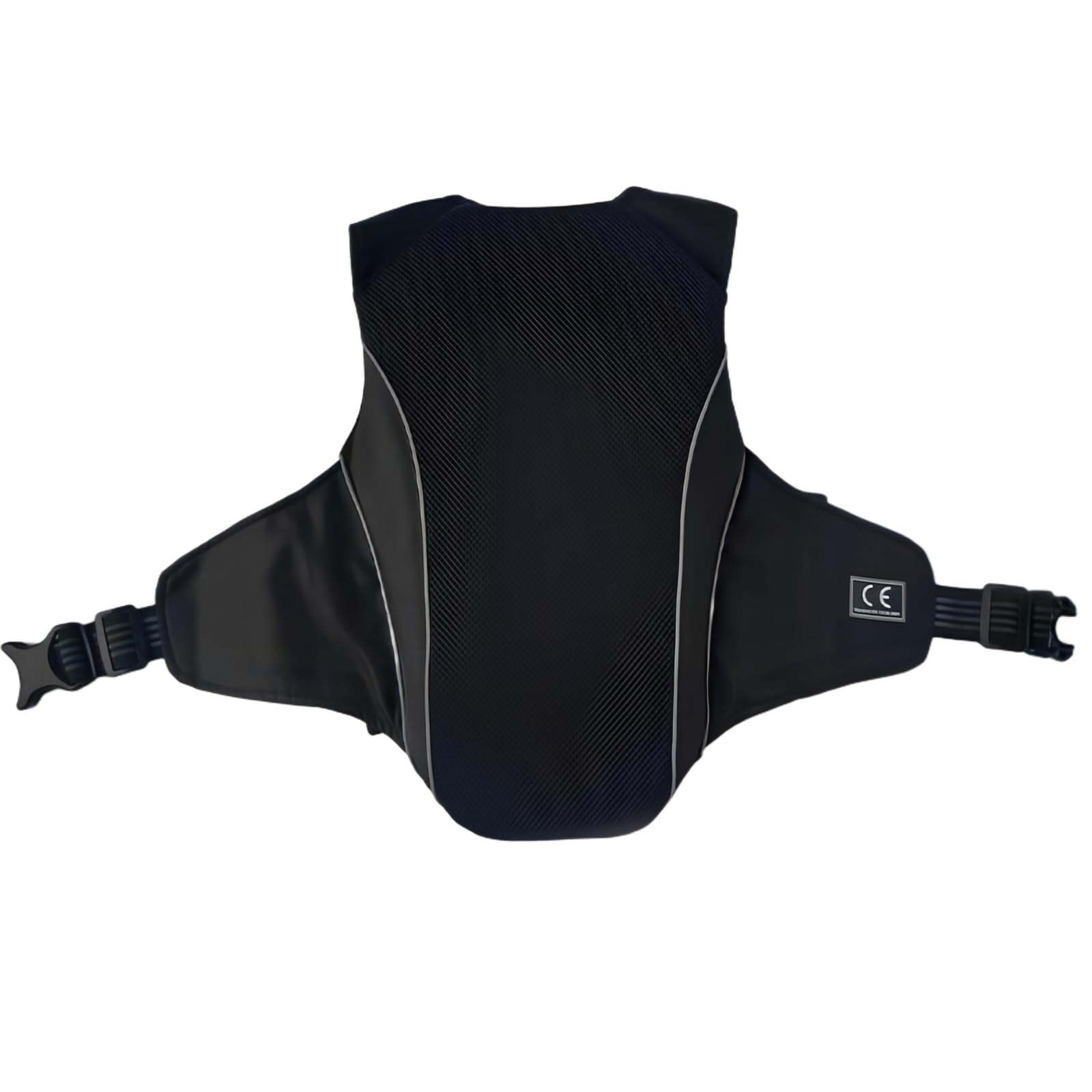 Giubbotto di protezione professionale da equitazione per donne e uomini, nero morbido gilet di sicurezza imbottito Equestrian, protezione del corpo