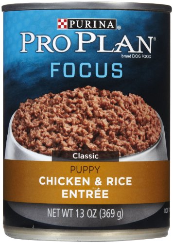 Purina Pro Plan Focus Chicken Rice Entree Canned Puppy Food (12x13oz)