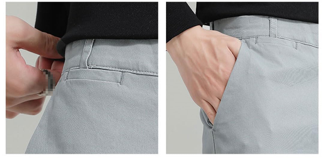 Vogrtcc Pantaloni Dritti da Uomo (Normali E Grandi E Alti)