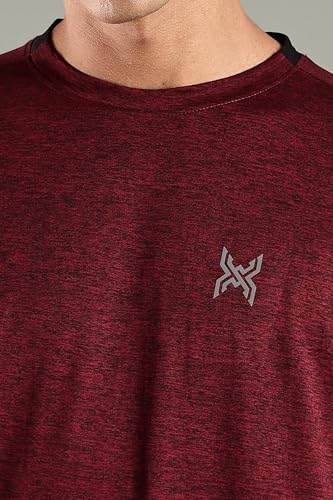 Image of XENOVAURBAN Men's Dryfit Round Neck T-Shirt | Sports Gym T-Shirt for Men - DRY1