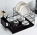 HomeCloud Kitchen Dish Rack Drainer | Drying Rack with Removable Drain Board