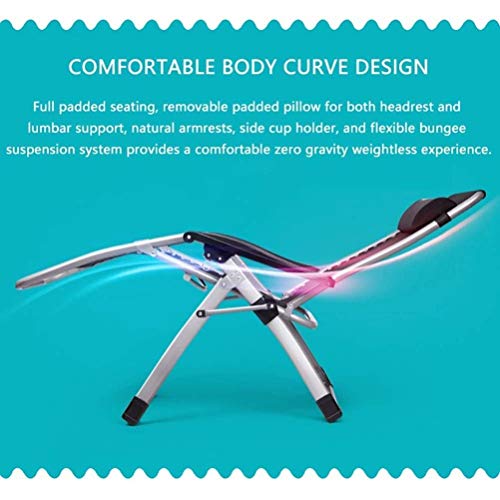 Chaise pliante de camping zero gravity pour vos journées plage - 6