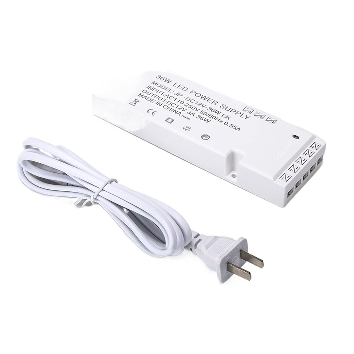 LED Driver 12V60W Light Strip Transformer led Constant Voltage Constant Current centralized Control Cabinet Wardrobe Light Dedicated Power Supply(02 1 100W Zuo Zheng)