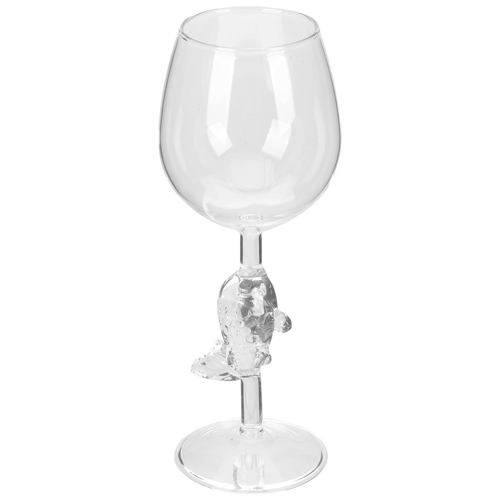 Copa de vino de pez elegante que soluciona cenas sosas de fiesta