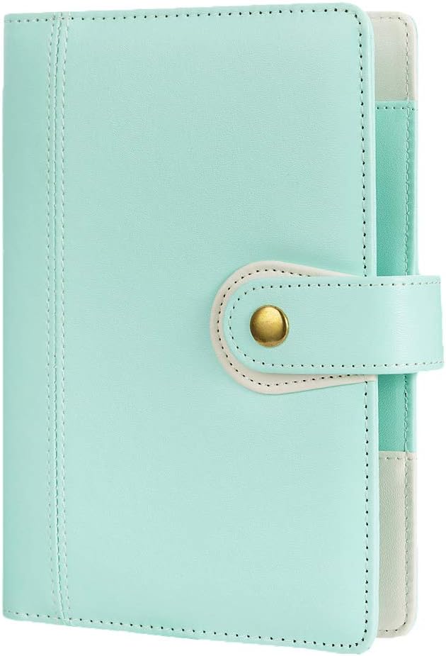 Harphia A5 Planner Binder Refillable Personal Organizer with Accessories, 6 Ring Planner Binder Softcover Calendar Light Pink Refills Accessories Included(A5 9.25 x 7.08'') : Office Products