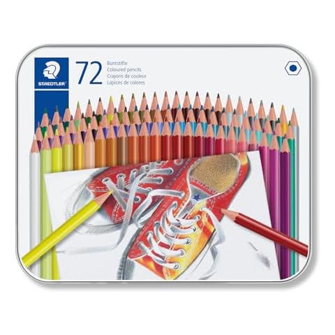 STAEDTLER 175 M72 Coloured Pencils in Tin Cover