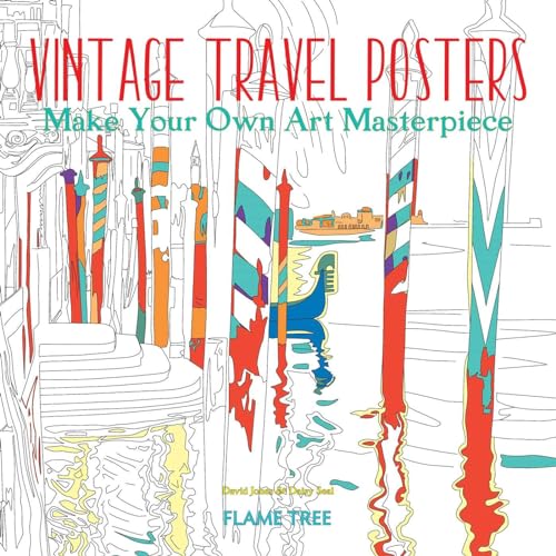 Vintage Travel Posters (Art Coloring Book): Make Your Own Art Masterpiece image 2
