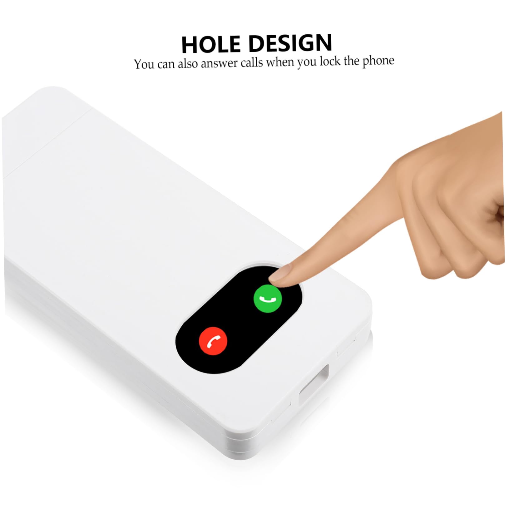 Housoutil Scatola Timer per Telefono Bianco in Plastica, Time Lock Box | Cellula e Mobile, Design Creativo, Uso Pratico, Lavorazione Fine, Abitudini Sane e Impiego Prolungato