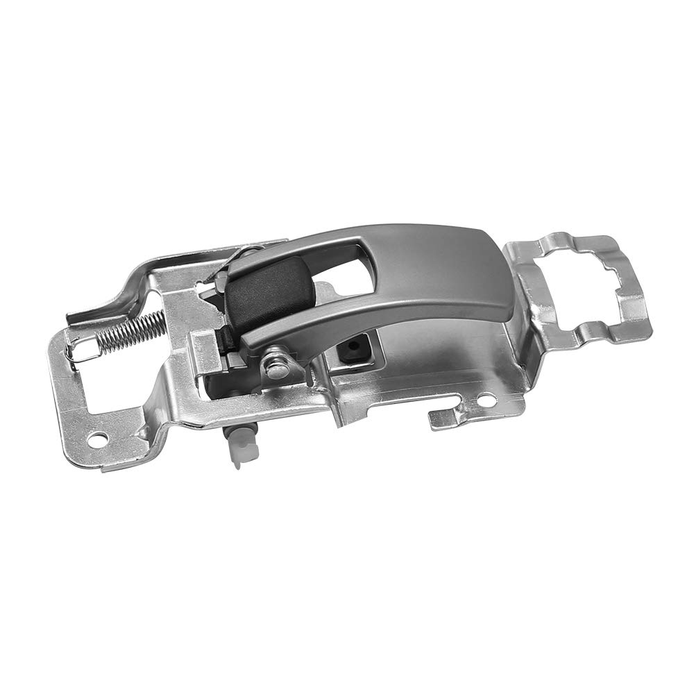 Manija interior interior izquierda para puerta del conductor, compatible con Chevy Equinox 2005 2006 2007 2008 2009 Pontiac Torrent manija de puerta delantera trasera reemplaza OEM # 25897973 15926297