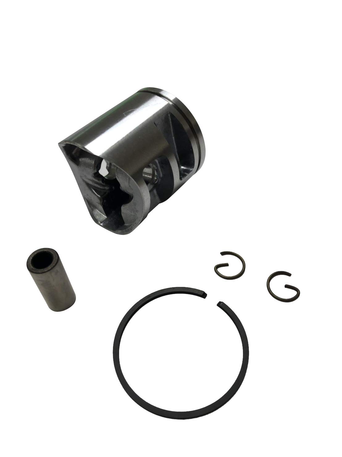 Kit de anillo de pistón de 41 mm, compatible con Husqvarna 435 435E 440e 440 E motosierra OEM 502625002 502625007