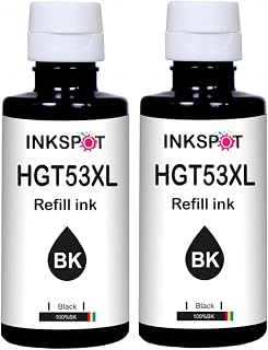 INKSPOT Refill Ink for HP Ink Tank 310, 315, 319, 410, 415, 419, GT5810, GT5820, GT5811, GT5821, GT5822 Printers (1 Set + ... Price In India