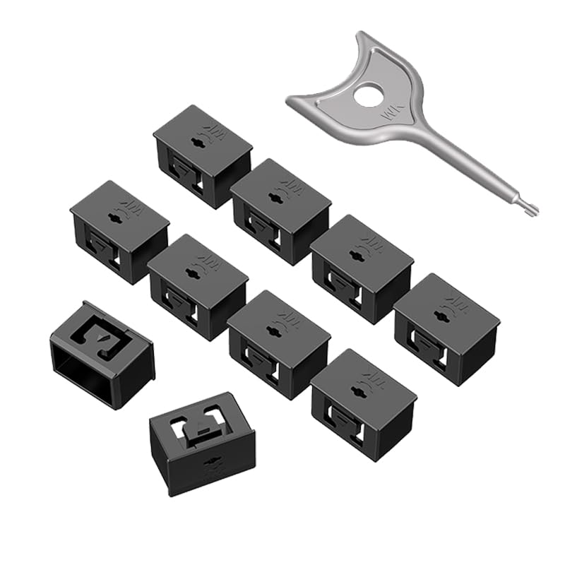 Amazon.co.jp: SFPポートロック 10個 キー1個 スイッチポートロック