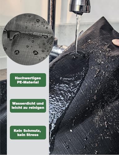 Zelsius Growzelt "MyHomeGrow" Grow tent | Indoor Growbox | schwarz grün | Growroom Growschrank Darkroom Pflanzenzelt Gewächshaus Zuchtzelt (40 x 40 x 120 cm) 4 Zelsius Growzelt "MyHomeGrow" Grow tent | Indoor Growbox | schwarz grün | Growroom Growschrank Darkroom Pflanzenzelt Gewächshaus Zuchtzelt (40 x 40 x 120 cm) – Bild 4