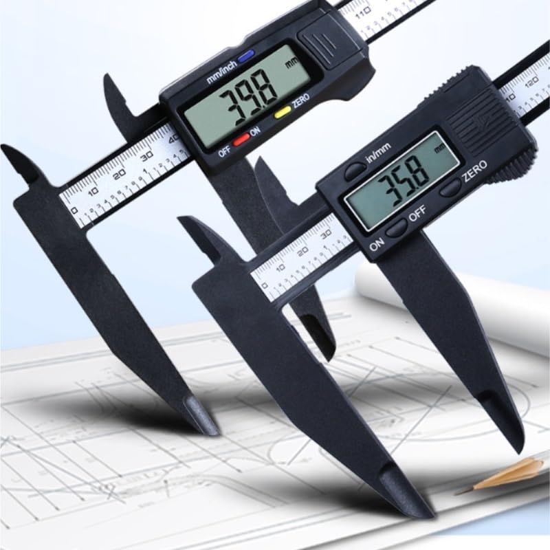 Digital Vernier Caliper 0-200 300mm | Alloy ABS Caliper for Measuring Inner Outer Diameters