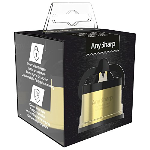 Anysharp Pro Chef Metal Knife Sharpener, Brass #TOP6