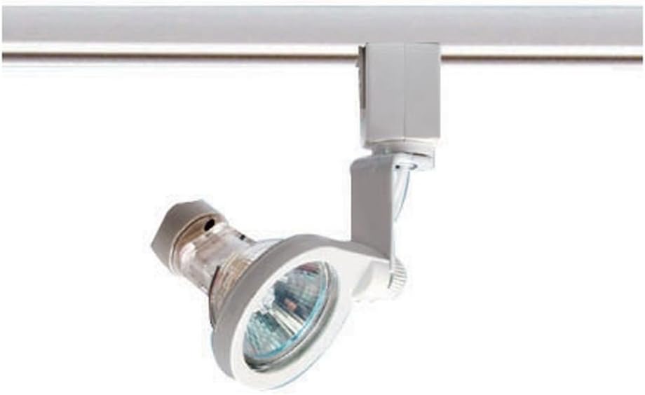 Juno TL110WH Modern Track Light Head in White Finish