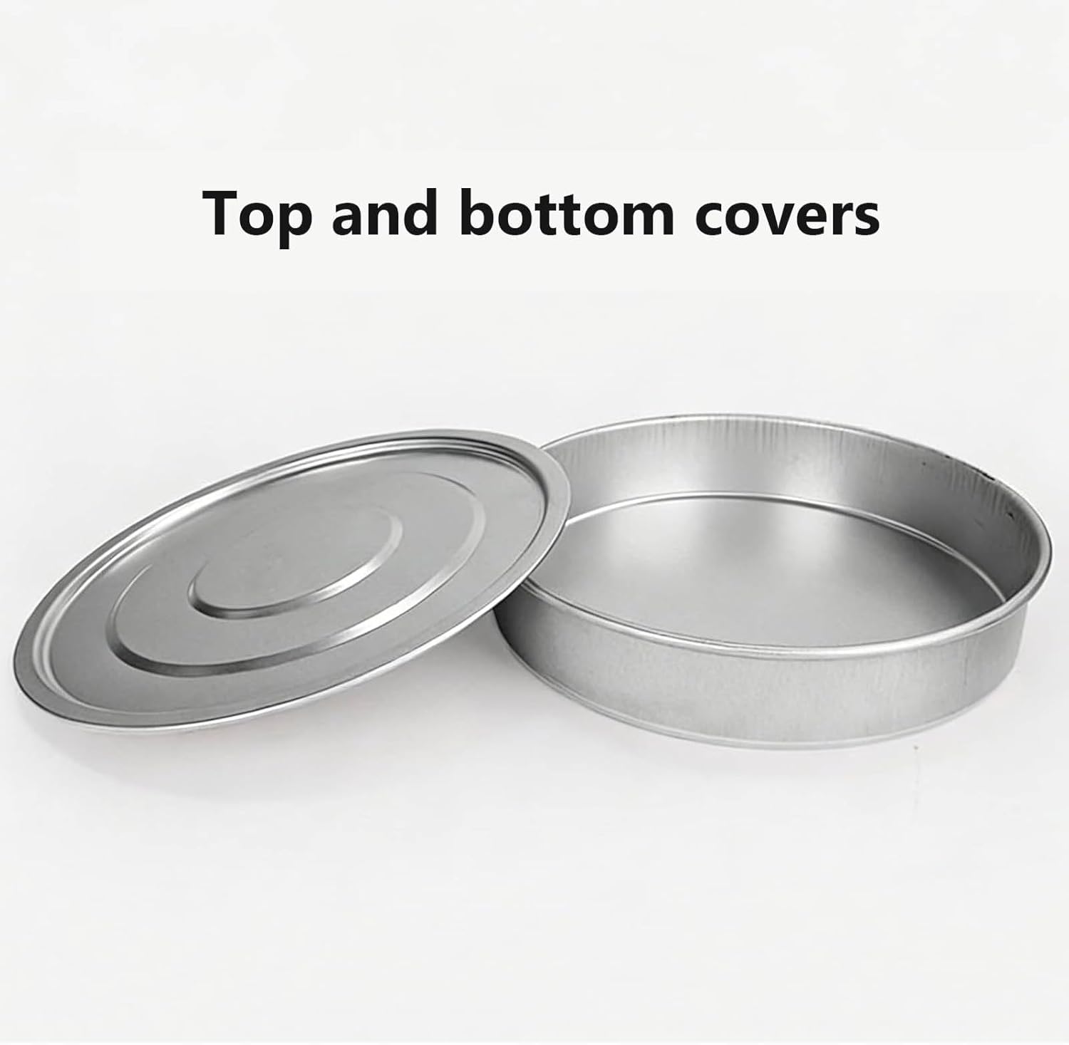 Setaccio per ghiaia in acciaio inox, diametro 30 cm, setaccio per test di laboratorio con apertura quadrata, include fondo e coperchio, maglia fine per uso industriale