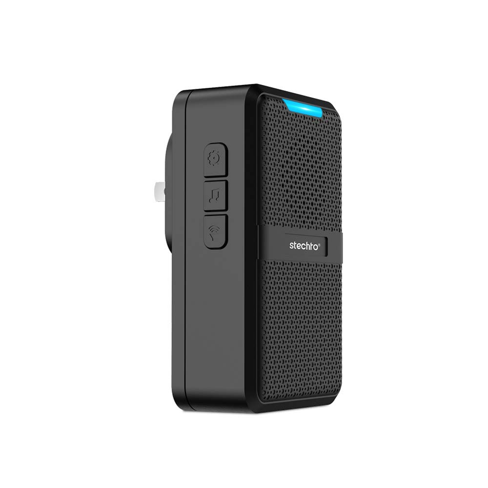 Plugin door chime receiver part,62 Tunes,600Ft, 5 Volum Levels,3 Modes