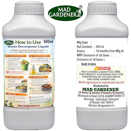 Madgardener Store Madgardener All in One Waste Decomposer Liquid - Image 3
