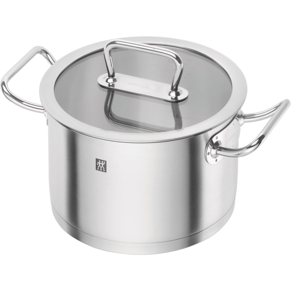 Zwilling Derin Tencere, 20 cm, Yuvarlak, 18/10 Paslanmaz Çelik