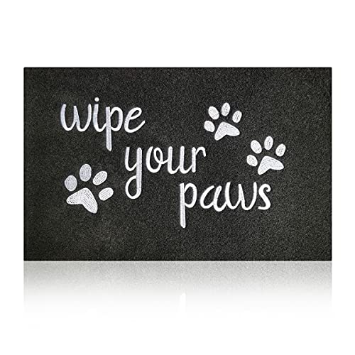 HLFMVWE Large Outdoor Front Door Mat Wipe Your Paws...