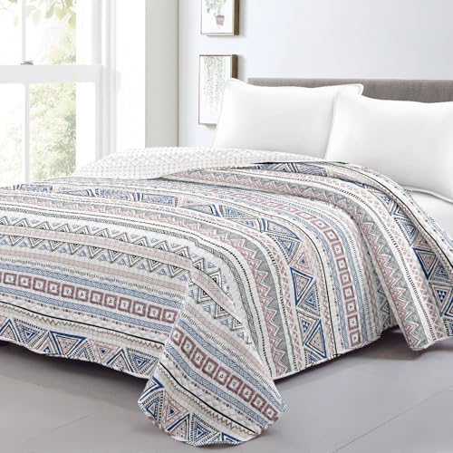 DECODEKO Colcha Bouti para Verano y Entretiempo 100% Poliéster, Suave y Transpirable - Variedad de Diseños y Tamaños (Modelo 7, Cama 180cm sin Cojin)