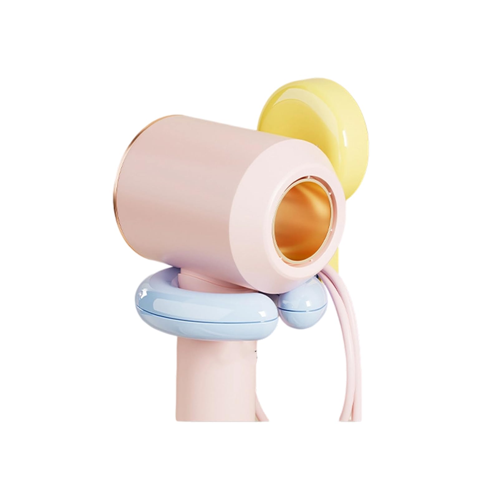 Space Saving Wall Mounted Hair Dryer Holder Strong Adhesive Suction Cup Holds 5kg Home Salon Bathroom Wall Mounted Hair Dryer Organizer