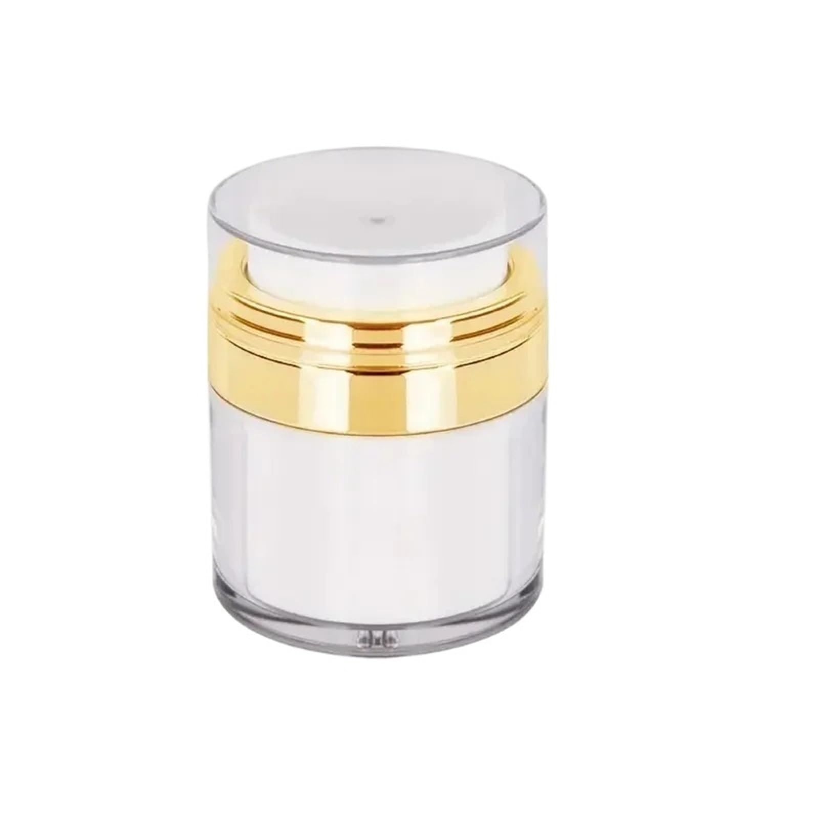 SKPVPOKOYL Refillable Cream Vacuum Bottle Portable Cosmetic Container 50ML 30ML 15ML(50ML)