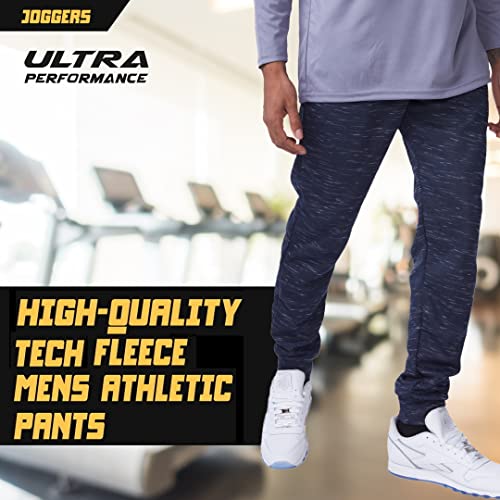 Ultra Performance 3 Pack Joggers For Men, Mens Athletic Sweatpants With Pockets For Men #TOP2