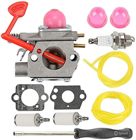 Powtol BVM200VS Carburetor for Poulan Pro McCulloch Craftsman BVM200C P200C GBV325 P325 PP320 XLB MAC MC200VS 25CC Blower Parts 545081855 WT-875 WT-875A