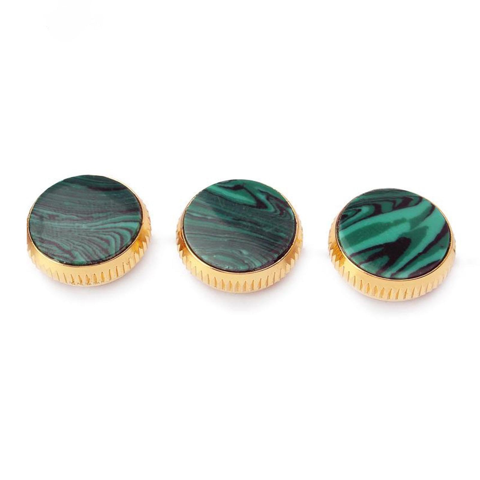 Jeu de 3 Pistons pour Trompette, étui pour Clés de Trompette, Pièces Détachées pour Le Montage, Accessoires pour Instruments de Musique, malachite