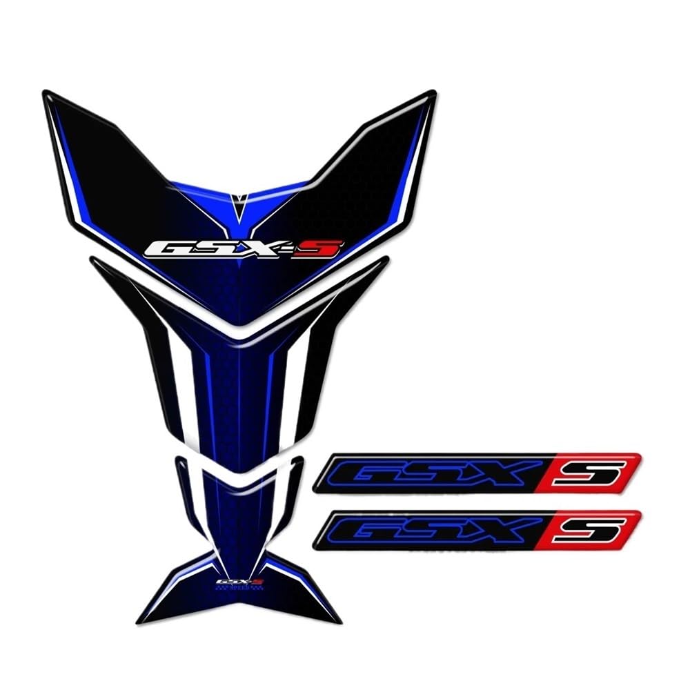 for Suzuki Gsx S750 GSX S125 S750 S1000 750 1000 Tank Pad Protector Stickers Decals Protection Motorbike Gas Tank Protector Traction Fuel Decal Tank