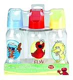 Sesame Street Bottle Set, 9 Ounce (Pack of 3)
