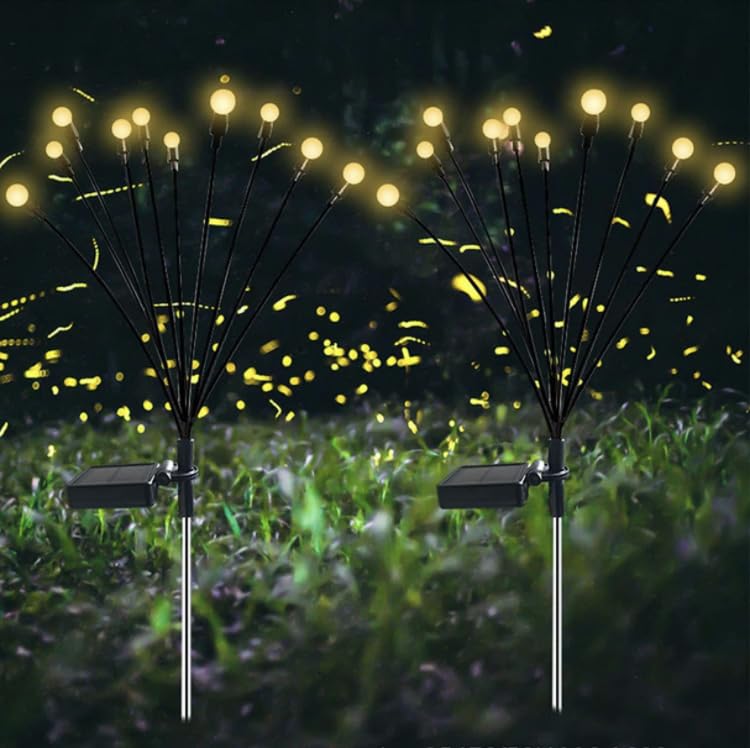 ◎夜空に浮かぶ花　ソーラーライト　屋外　自動点灯　ランタン　2こ ◎夜空に浮かぶ花 ソーラーライト 屋外 自動点灯 ランタン 2こ
