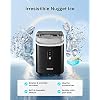 Nugget Ice Maker Countertop - 33lbs/24H, Silonn Pebble Ice Maker Machine with Self-Cleaning Function, Ice Makers for Home Kitchen Office