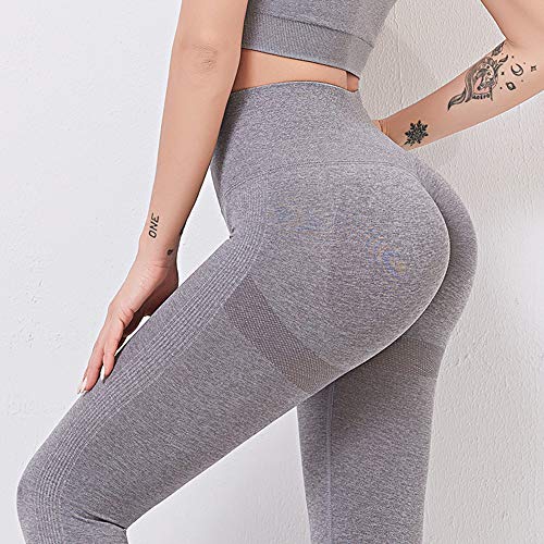 XWU Calças de ioga, Calças de treino justas justas e confortáveis Leggings de treino para correr Jog