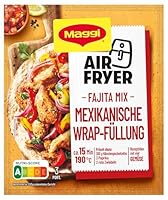 MAGGI Airfryer Mexikanische Wrap-Füllung - Fajita Mix, 1er Pack (1 x 27g)