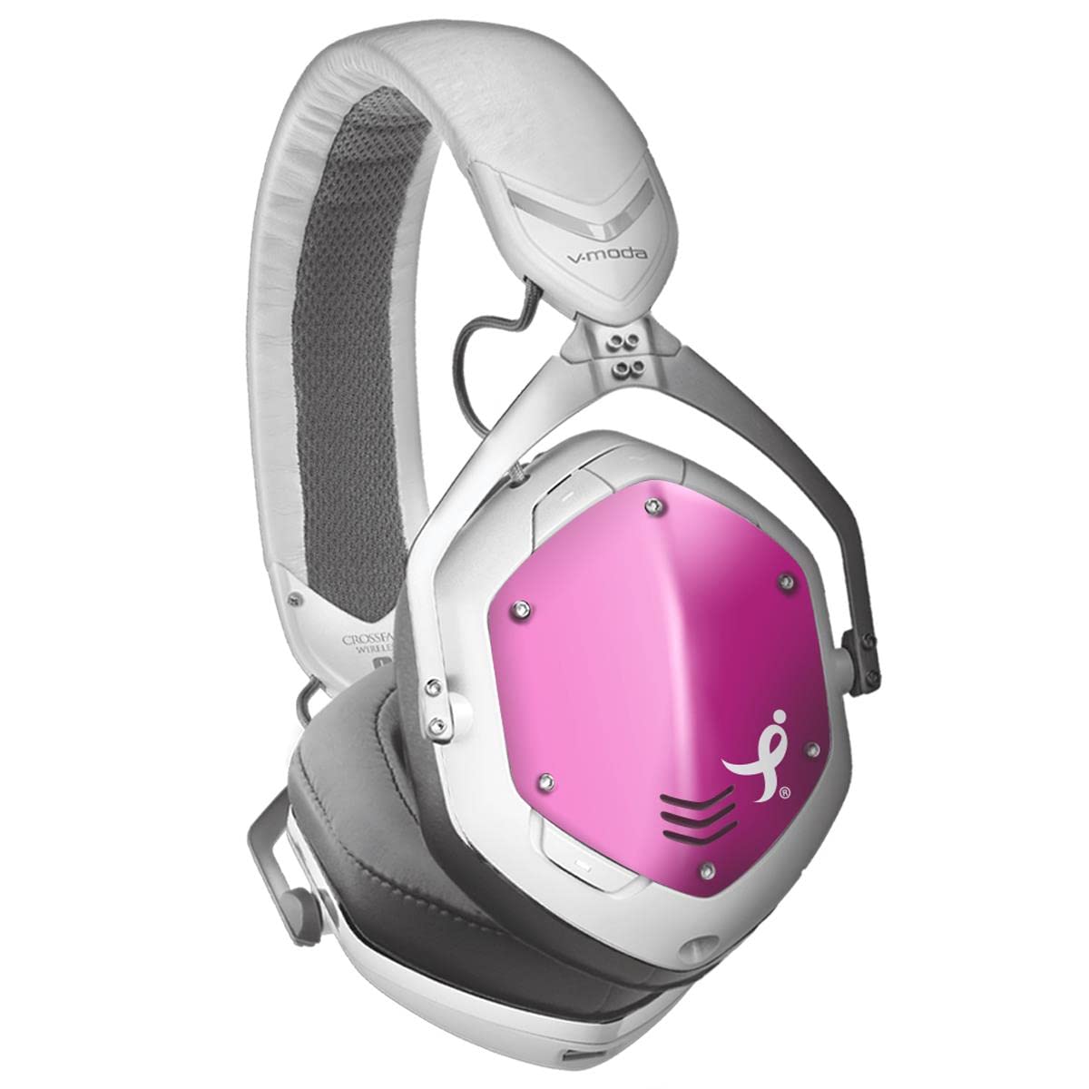 30% of The Sales Price for Each Pair of This Limited Edition Model of V-Moda Crossfade 2 Wireless Codex Headphones Will be donated to Susan G. Komen. United by Hope, we can end Breast Cancer