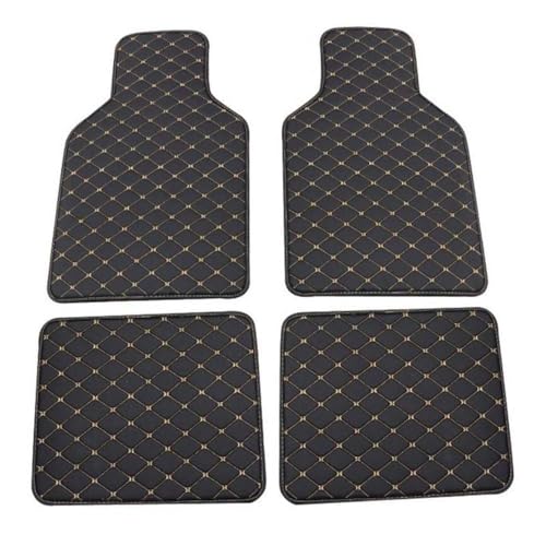 Alfombrillas coche cuero Audi RS6 2016-2018 alfombras moqueta B