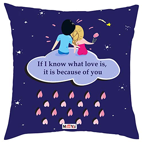 ME & YOU Romantic Gifts, Surprise Printed Cushion for Husband Wif...