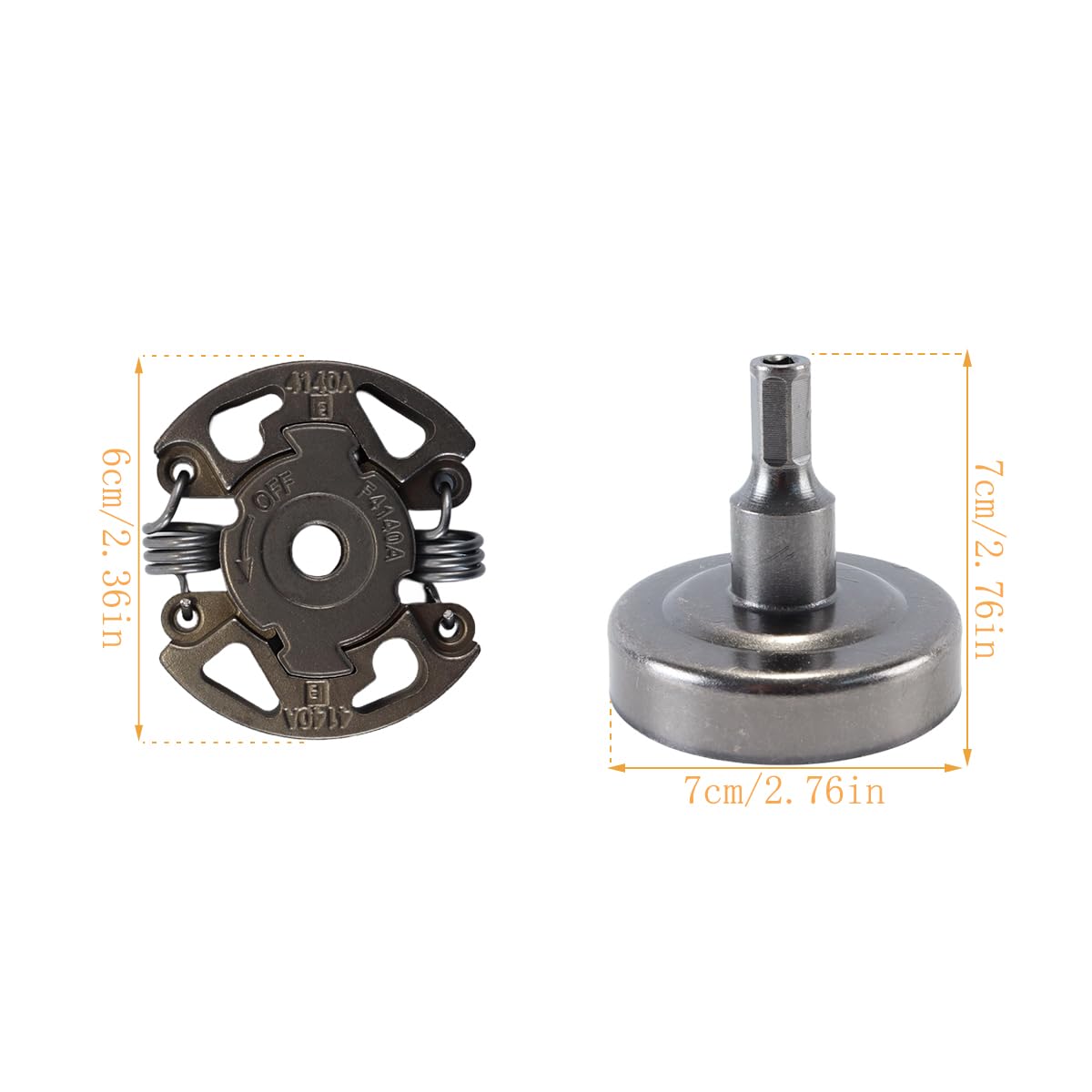 Alide Kit Frizione Per Frizione Fs45 Fs46 Fs50C Fs55 Fs56 Fs70 Hl45 Km55 41401602000 41401602909
