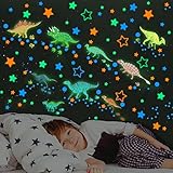 【Materiales】Pegatinas de estrellas brillantes hechas de PVC de alta calidad, nuestras pegatinas luminosas son inodoras, saludables y seguras, adecuadas para niños.